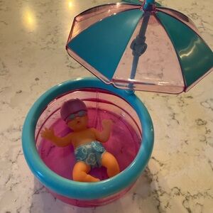 Mini Babies Series 2 Pool Playset